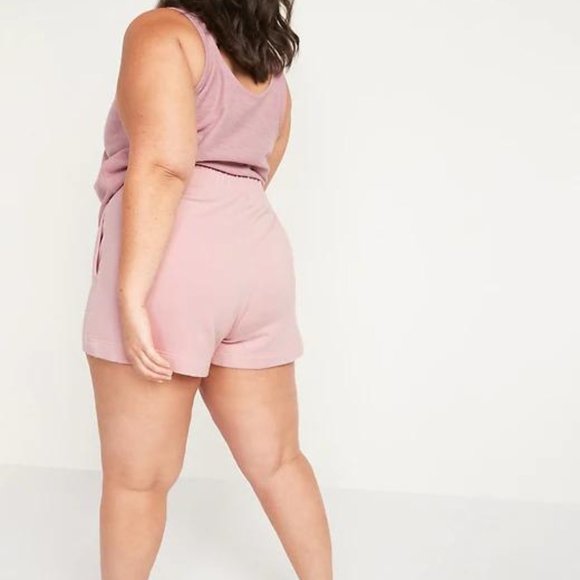 Old Navy High-Waisted Cozy-Knit Pajama Shorts for Women -- 4-inch inseam New - Picture 6 of 6